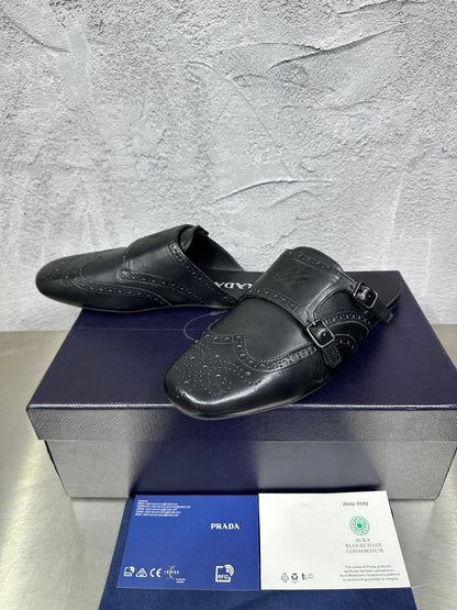 빙 공장 / 프라다 남성 가죽 구두 슬리퍼