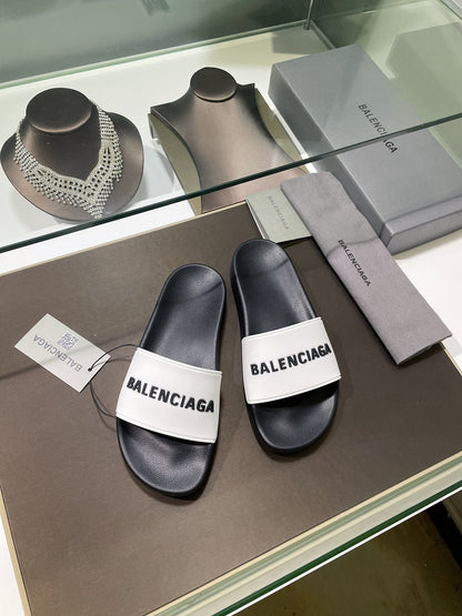 빙 공장 / 발렌시아가 남성 여성 슬리퍼