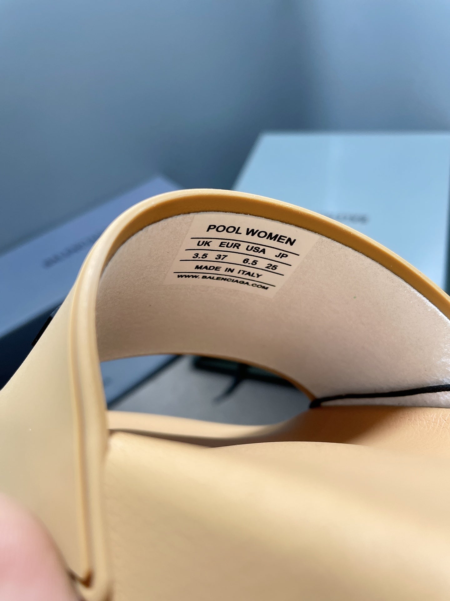 빙 공장 / 발렌시아가 남성 여성 슬리퍼