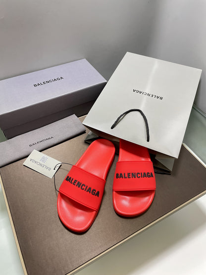 빙 공장 / 발렌시아가 남성 여성 슬리퍼