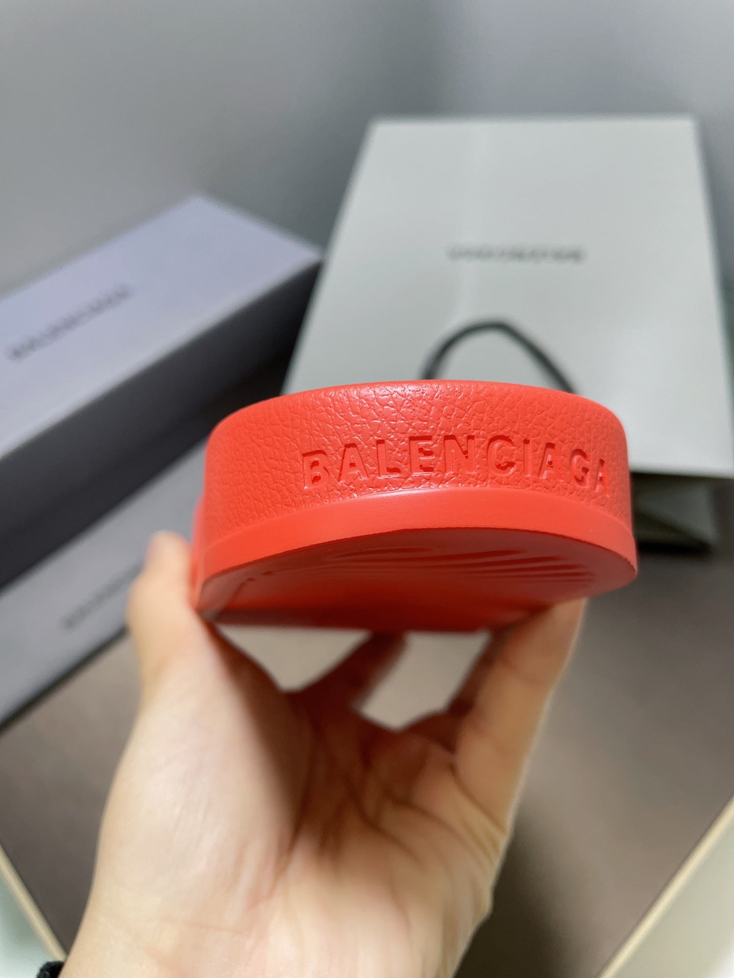 빙 공장 / 발렌시아가 남성 여성 슬리퍼