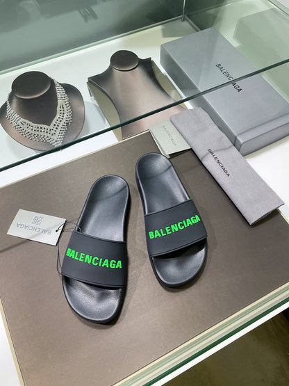 빙 공장 / 발렌시아가 남성 여성 슬리퍼
