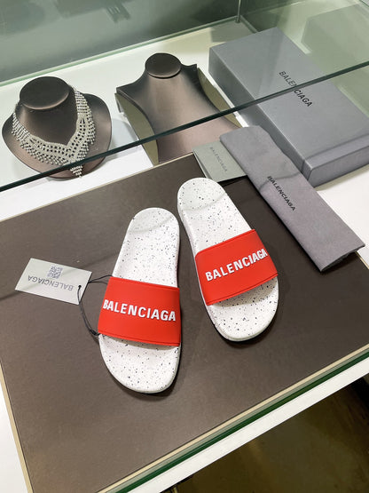 빙 공장 / 발렌시아가 남성 여성 슬리퍼