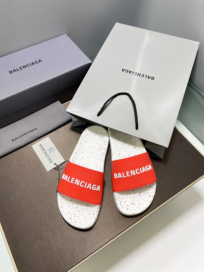 빙 공장 / 발렌시아가 남성 여성 슬리퍼