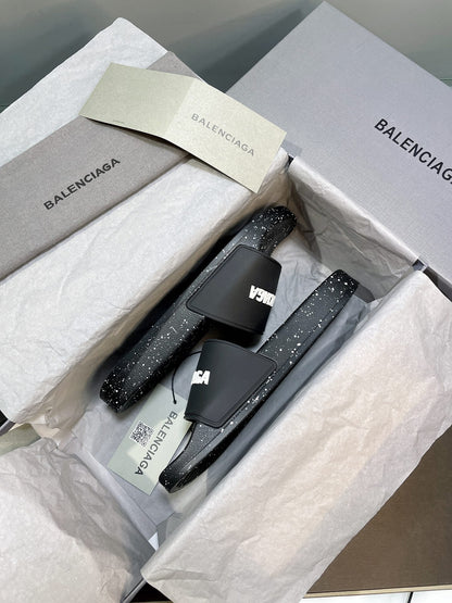 빙 공장 / 발렌시아가 남성 여성 슬리퍼