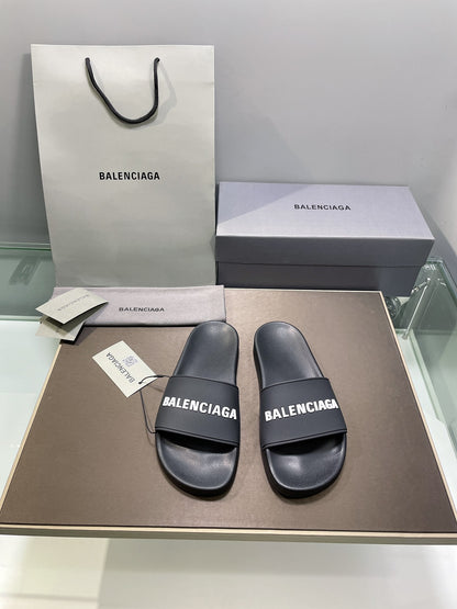 빙 공장 / 발렌시아가 남성 여성 슬리퍼