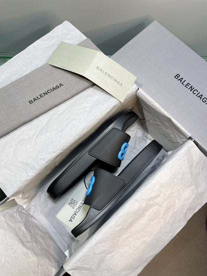 빙 공장 / 발렌시아가 남성 여성 슬리퍼