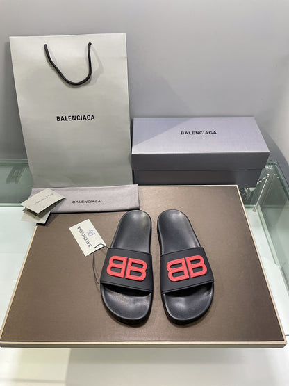 빙 공장 / 발렌시아가 남성 여성 슬리퍼