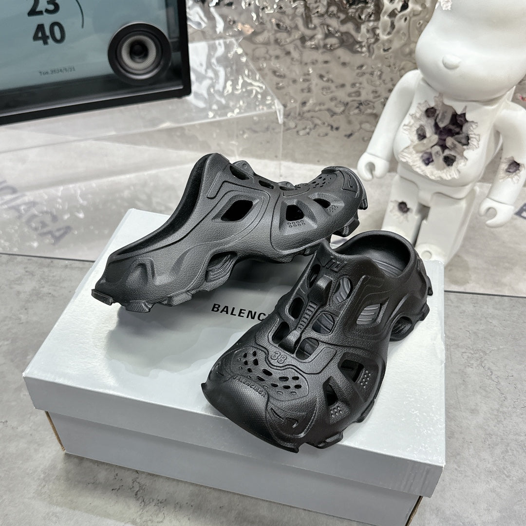 빙 공장 / 발렌시아가 남성 여성 슬리퍼