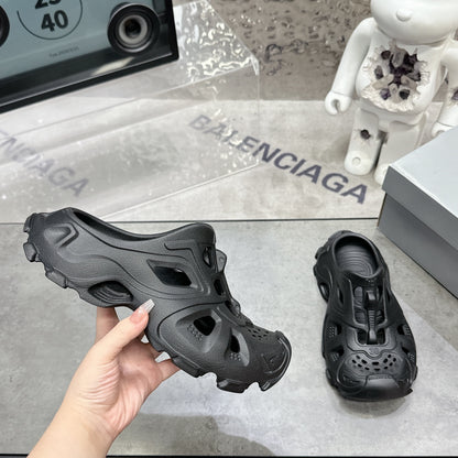 빙 공장 / 발렌시아가 남성 여성 슬리퍼