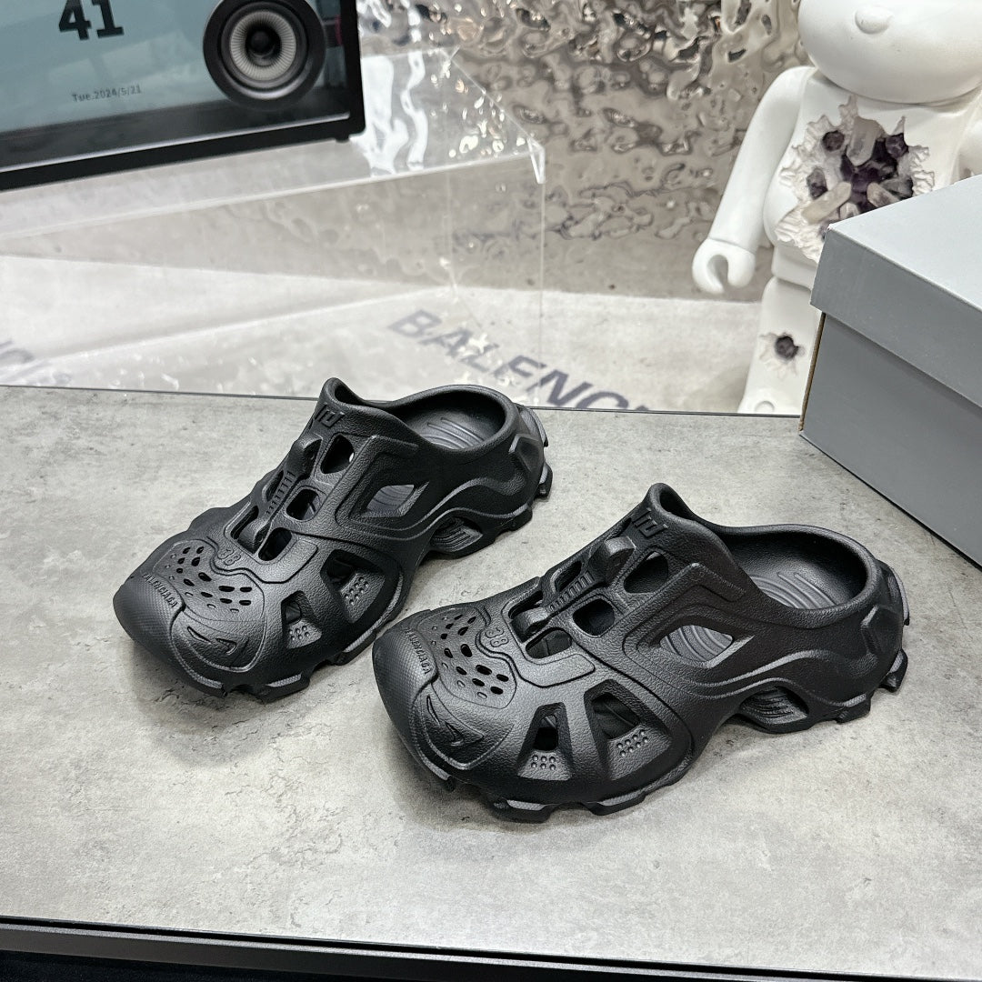 빙 공장 / 발렌시아가 남성 여성 슬리퍼