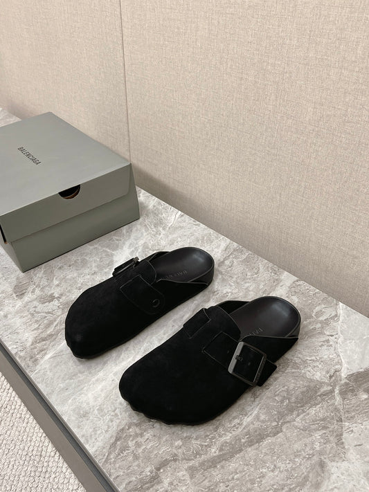 빙 공장 / 발렌시아가 남성 여성 슬리퍼