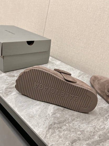 빙 공장 / 발렌시아가 남성 여성 슬리퍼