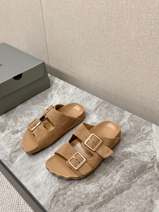 빙 공장 / 발렌시아가 남성 여성 슬리퍼