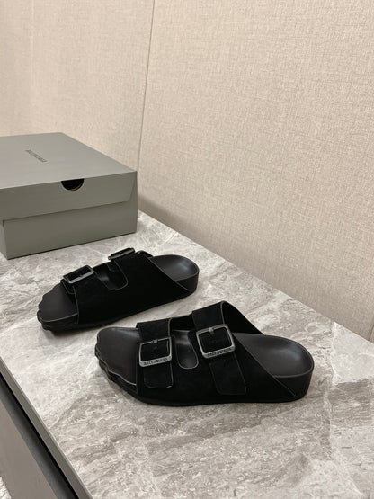 빙 공장 / 발렌시아가 남성 여성 슬리퍼