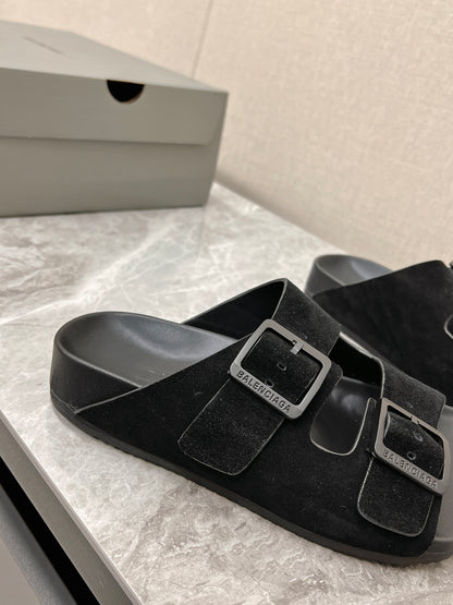 빙 공장 / 발렌시아가 남성 여성 슬리퍼