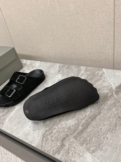 빙 공장 / 발렌시아가 남성 여성 슬리퍼