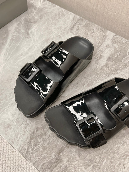 빙 공장 / 발렌시아가 남성 여성 슬리퍼