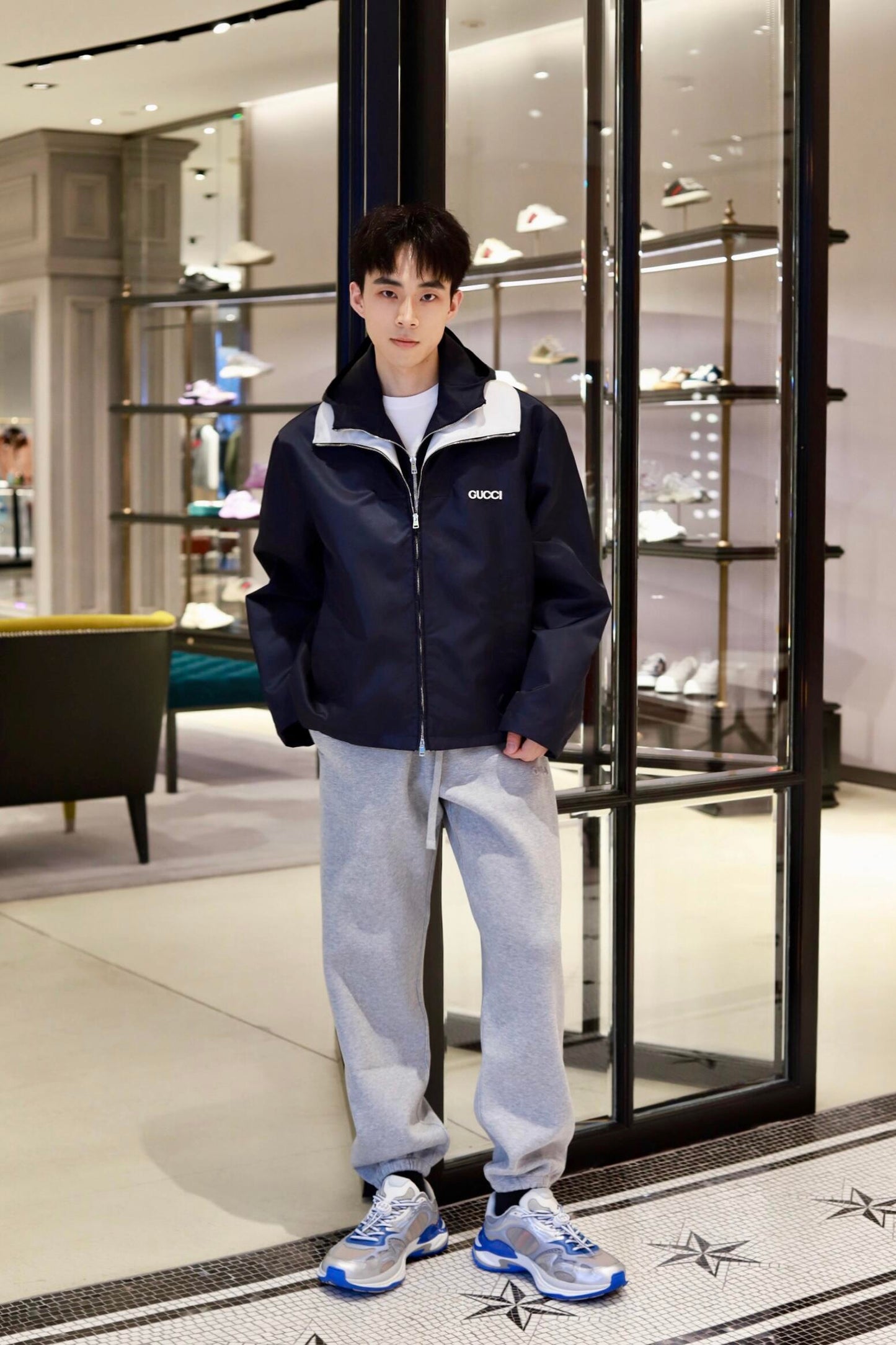 R공장 / 구찌 남성 나일론 자켓