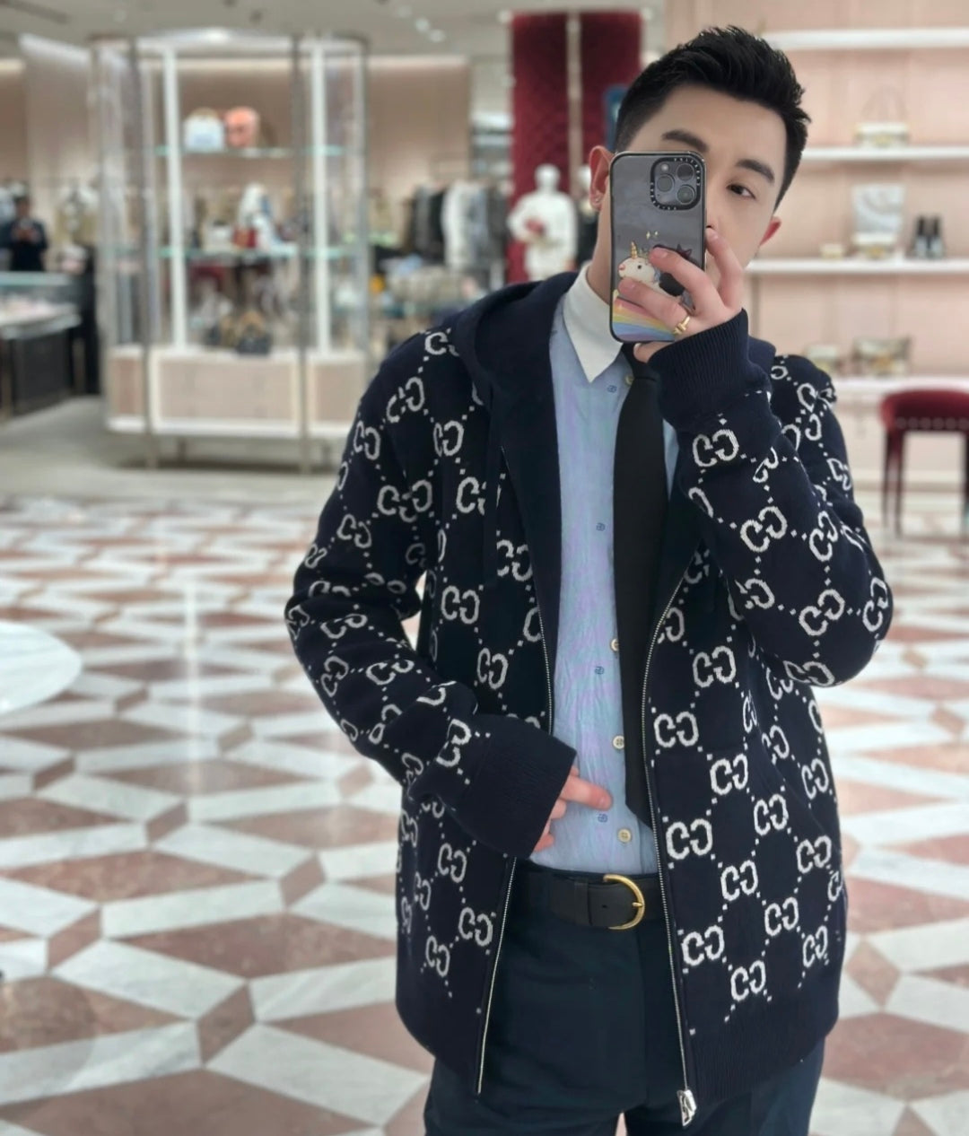 BVG / 구찌 남성 양면 니트