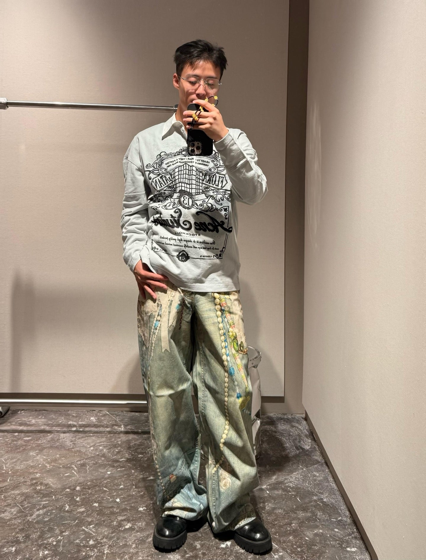 R공장 / 아크네스튜디오 남성 긴팔 티셔츠