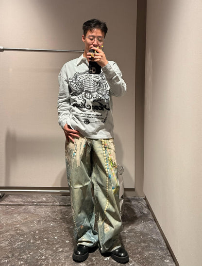 R공장 / 아크네스튜디오 남성 긴팔 티셔츠