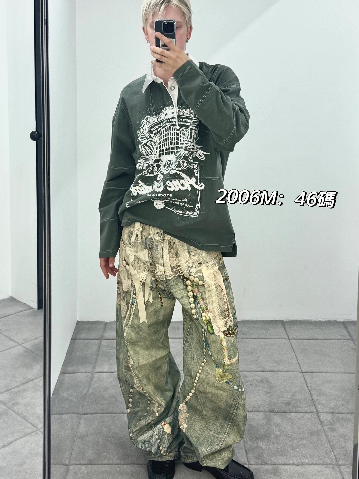 R공장 / 아크네스튜디오 남성 긴팔 티셔츠