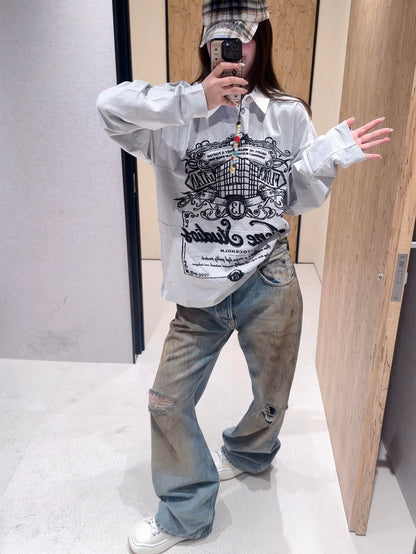 R공장 / 아크네스튜디오 남성 긴팔 티셔츠