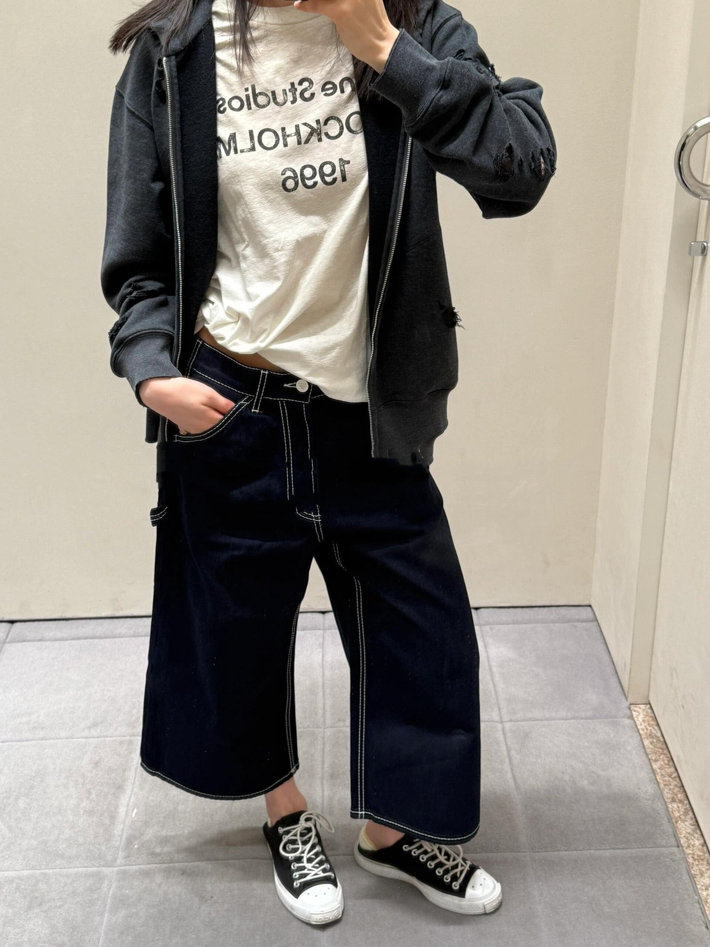 BVG / 아크네스튜디오 남성 여성 집업 코트