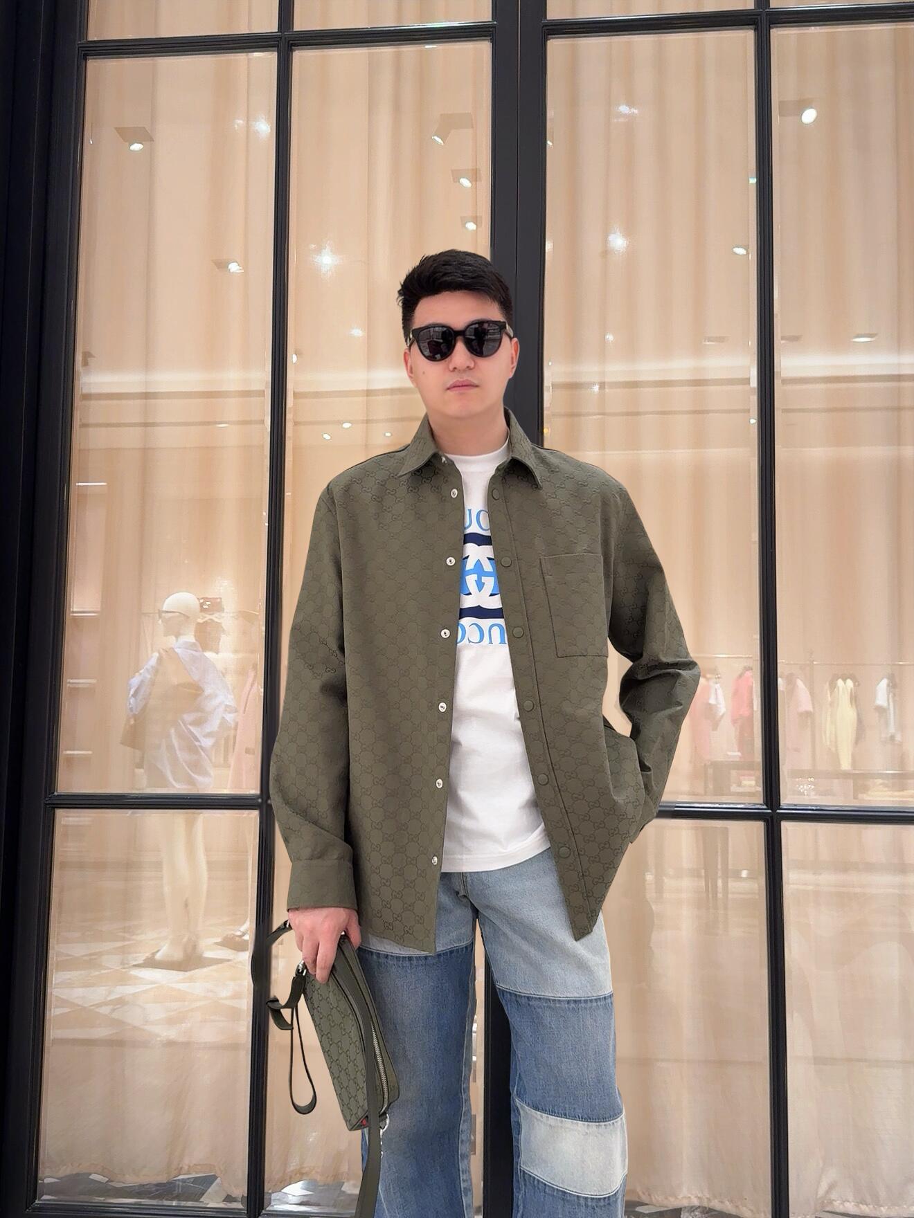 BVG / 구찌 남성 여성 셔츠 코트