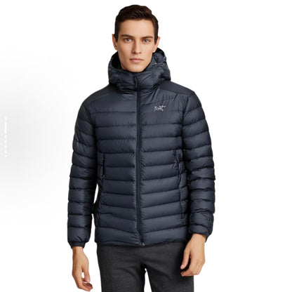 R공장 / 아크테릭스 남성 가벼운 방풍 보온 후드 패딩