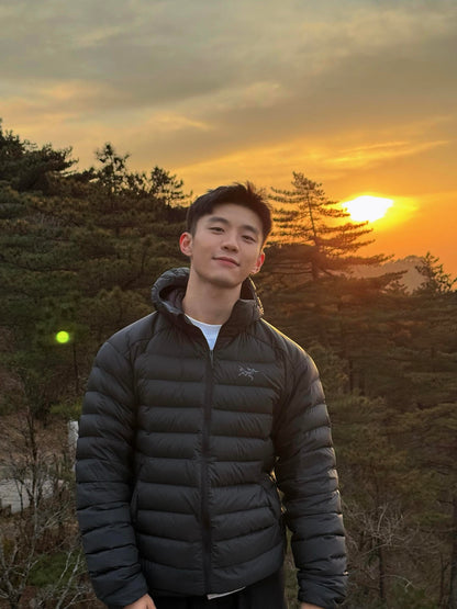 R공장 / 아크테릭스 남성 가벼운 방풍 보온 후드 패딩