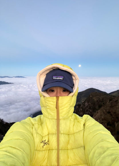 R공장 / 아크테릭스 남성 가벼운 방풍 보온 후드 패딩