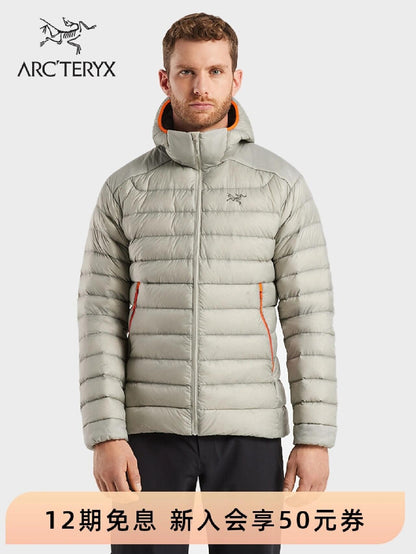R공장 / 아크테릭스 남성 가벼운 방풍 보온 후드 패딩