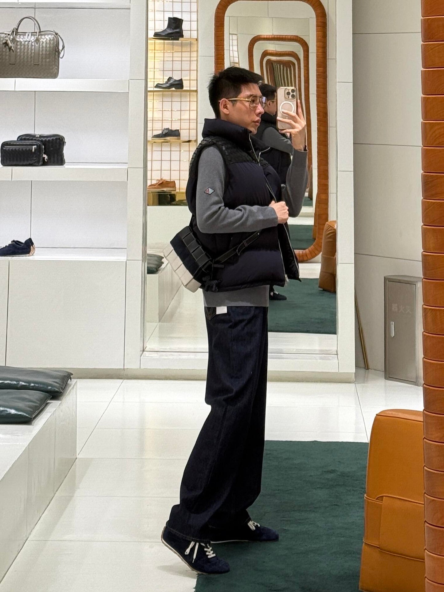 R공장 / 보테가베네타 남성 패딩 조끼