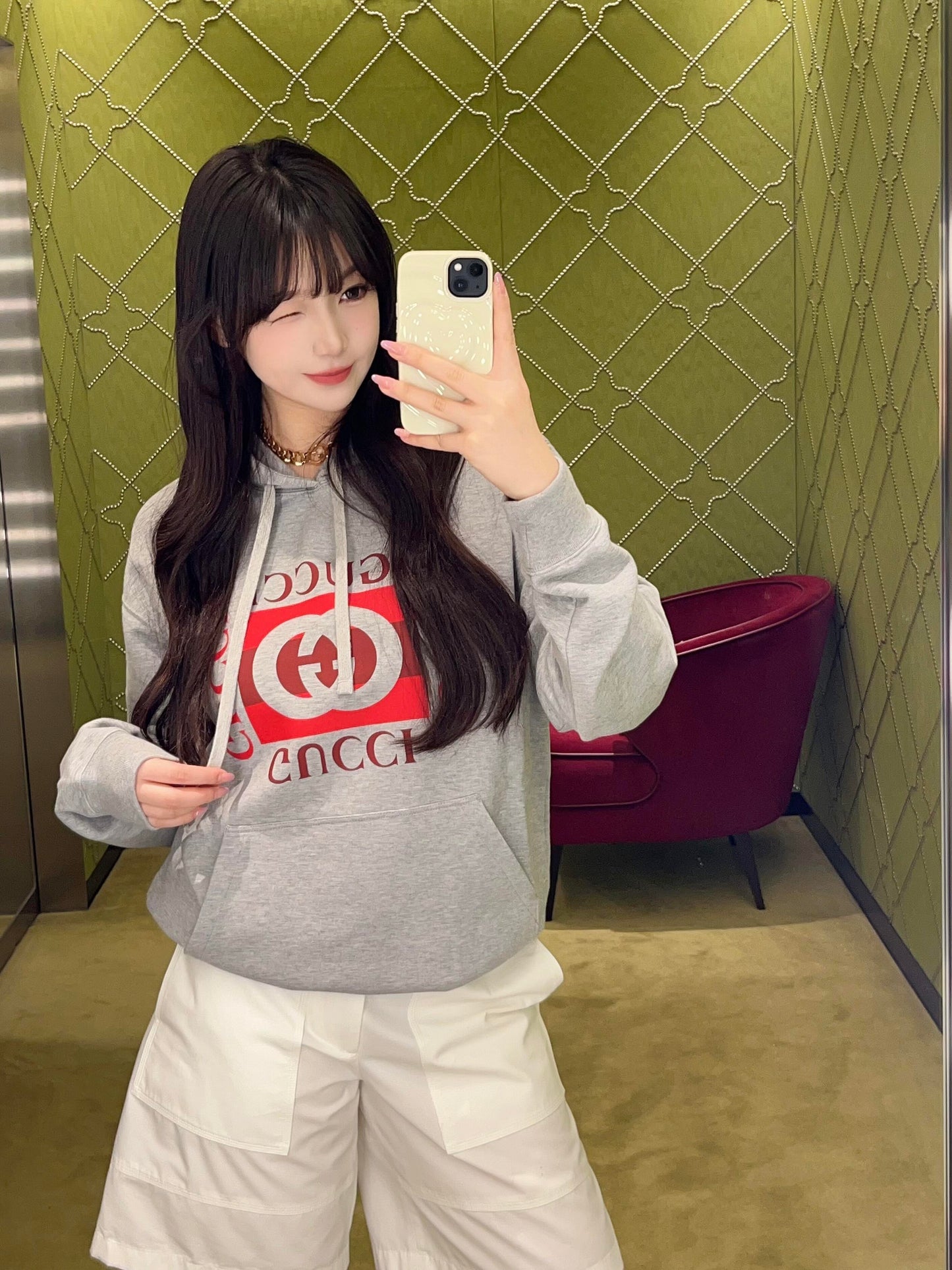 BVG / 구찌 남성 여성 후드티