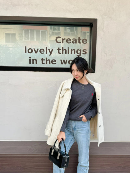 BVG / 아미 남성 여성 니트 셔츠