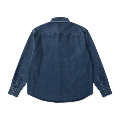 BVG / 아미 남성 여성 데님 셔츠