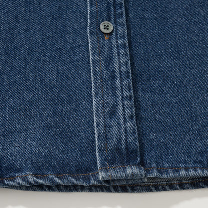 BVG / 아미 남성 여성 데님 셔츠