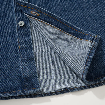 BVG / 아미 남성 여성 데님 셔츠