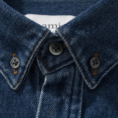 BVG / 아미 남성 여성 데님 셔츠