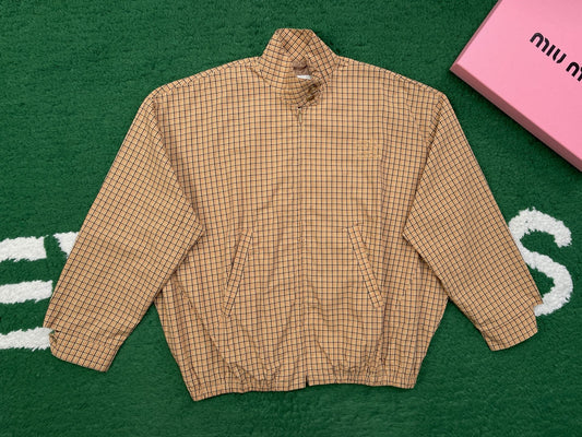 R공장 / 미우미우 남성 체크 자켓