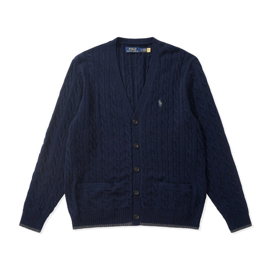 BVG / 폴로 남성 여성 니트 카디건