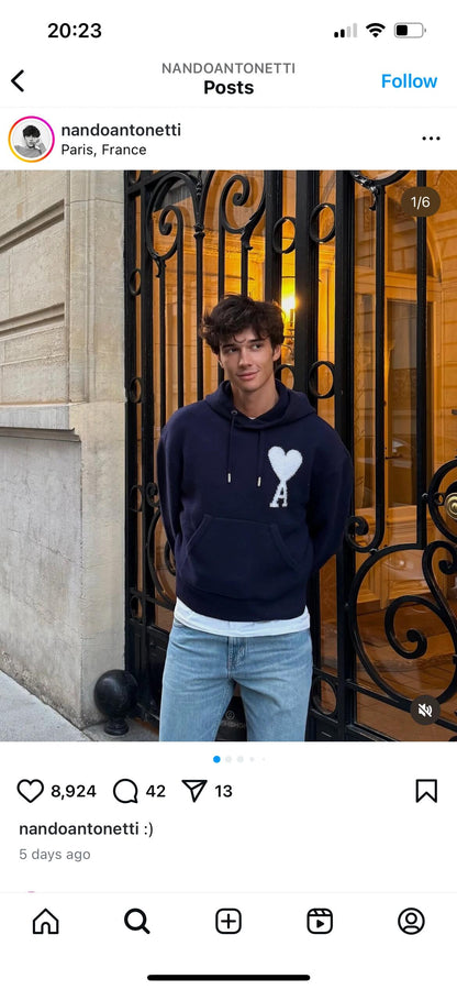 BVG / 아미 남성 여성 후드티