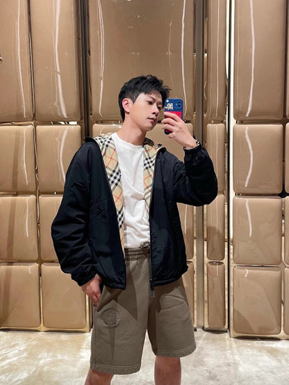 BVG / 버버리 남성 여성 양면 점퍼 코트