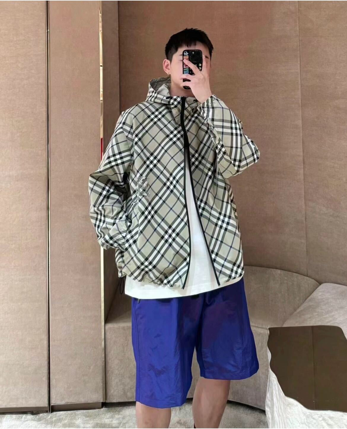 BVG / 버버리 남성 여성 양면 점퍼 코트