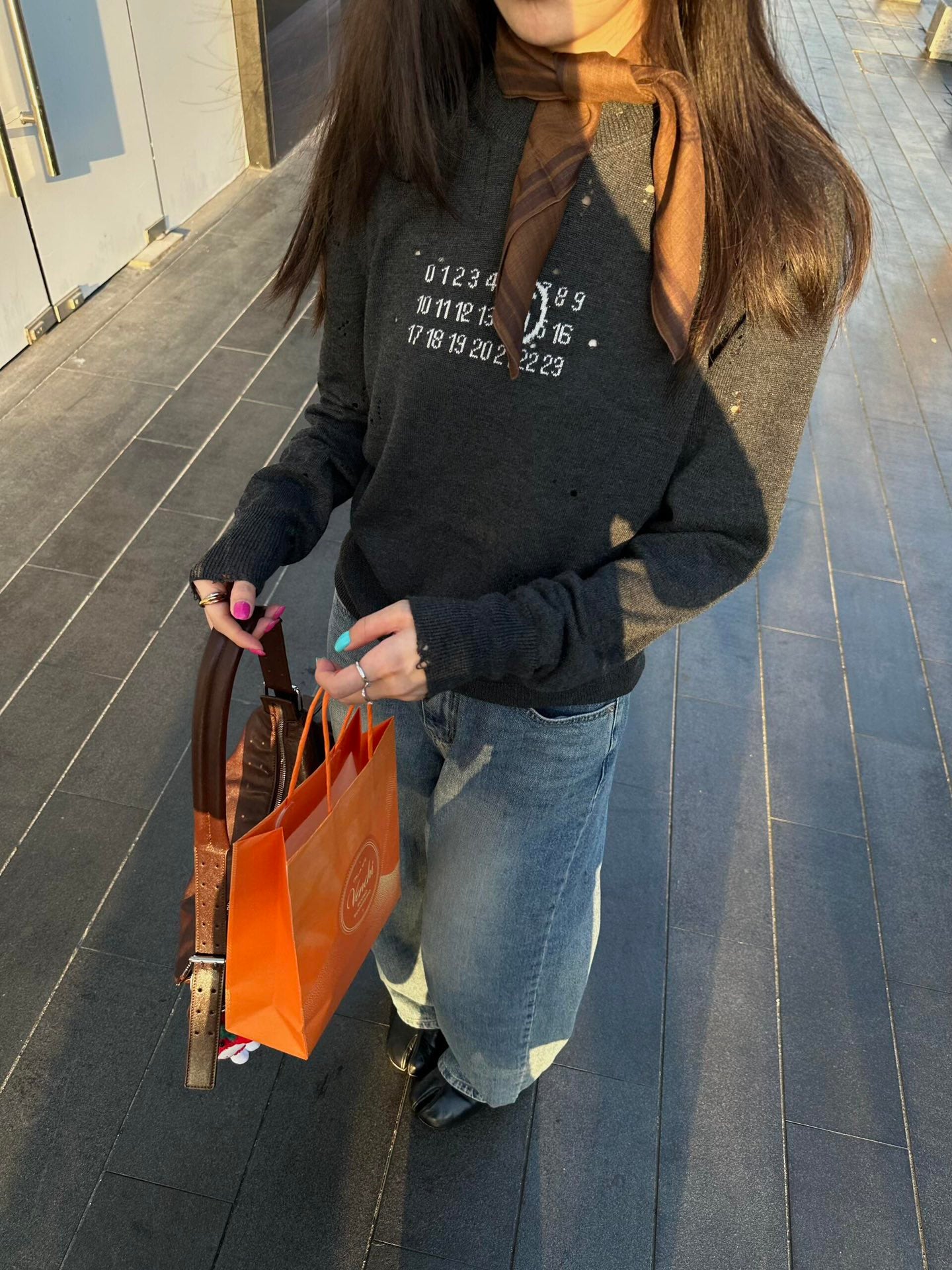 ZZLL / 메종마르지엘라 니트 스웨터