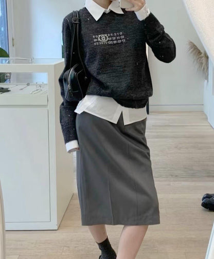 ZZLL / 메종마르지엘라 니트 스웨터