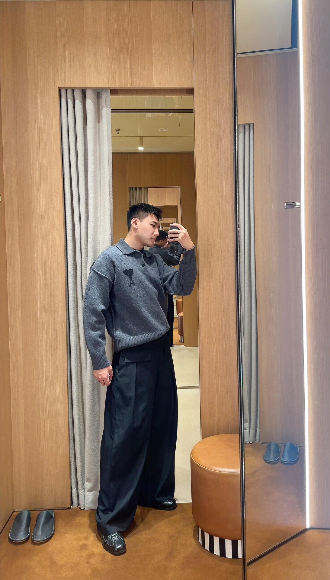 ZZLL / 아미 니트 셔츠