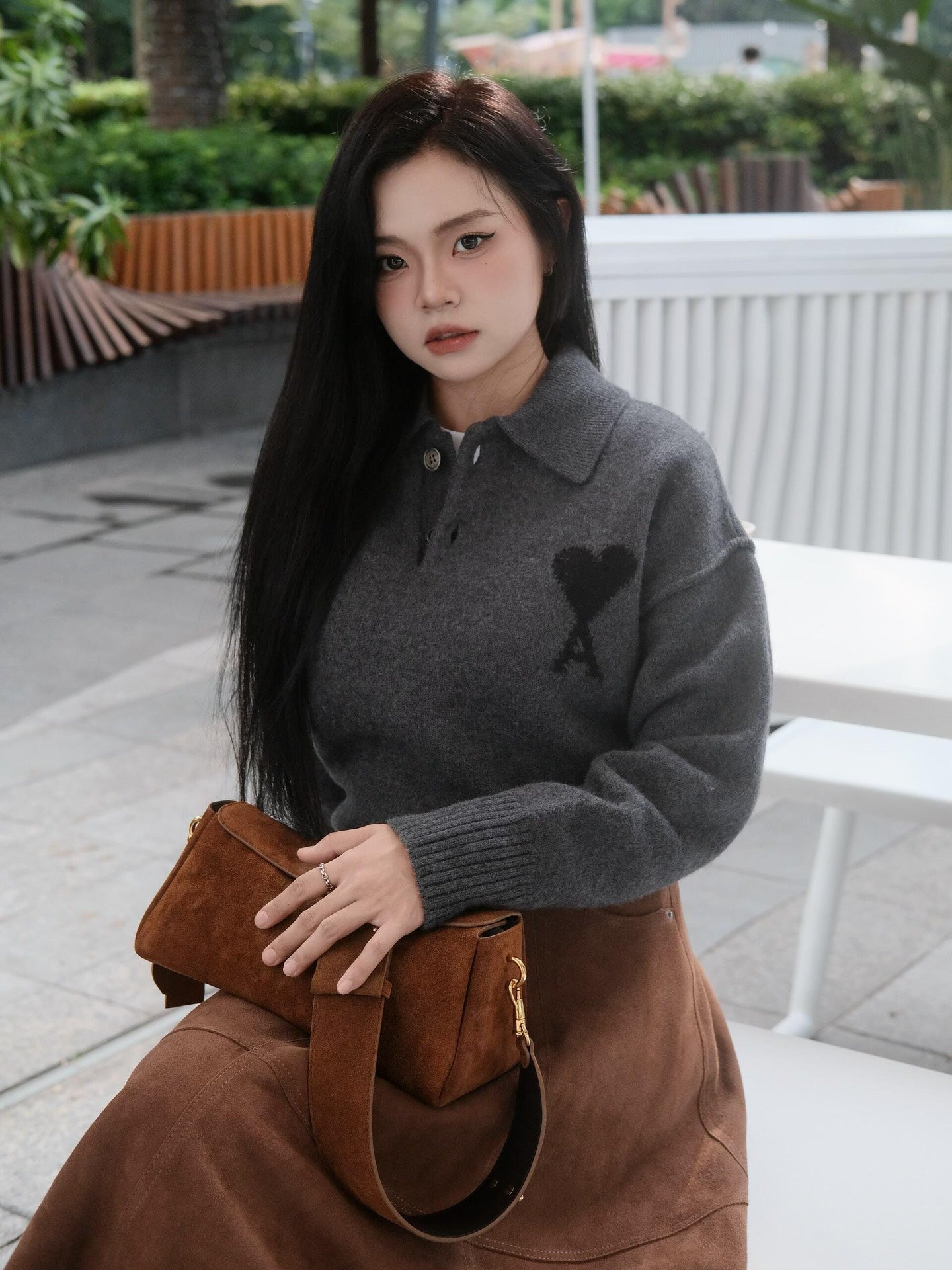 ZZLL / 아미 니트 셔츠